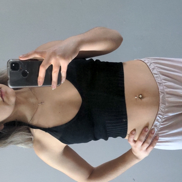 XS/S Hera Black Knit Camisole - Picture 6 of 13